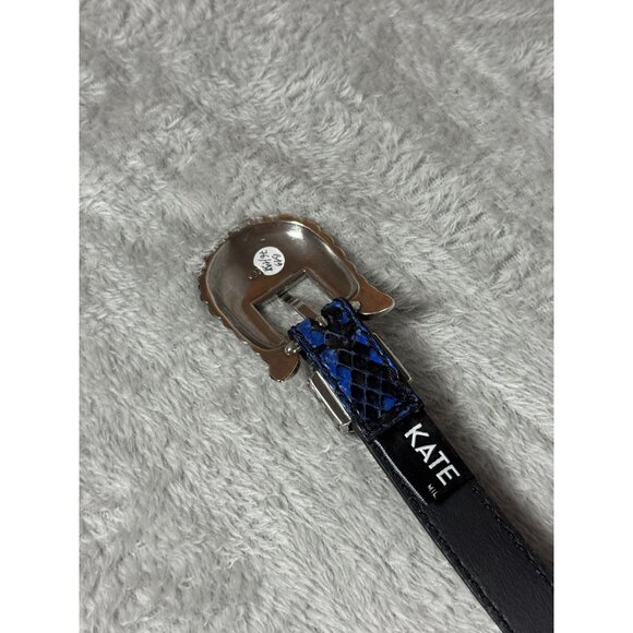 Thin Kim Belt Python Printed Calfskin 26-30\